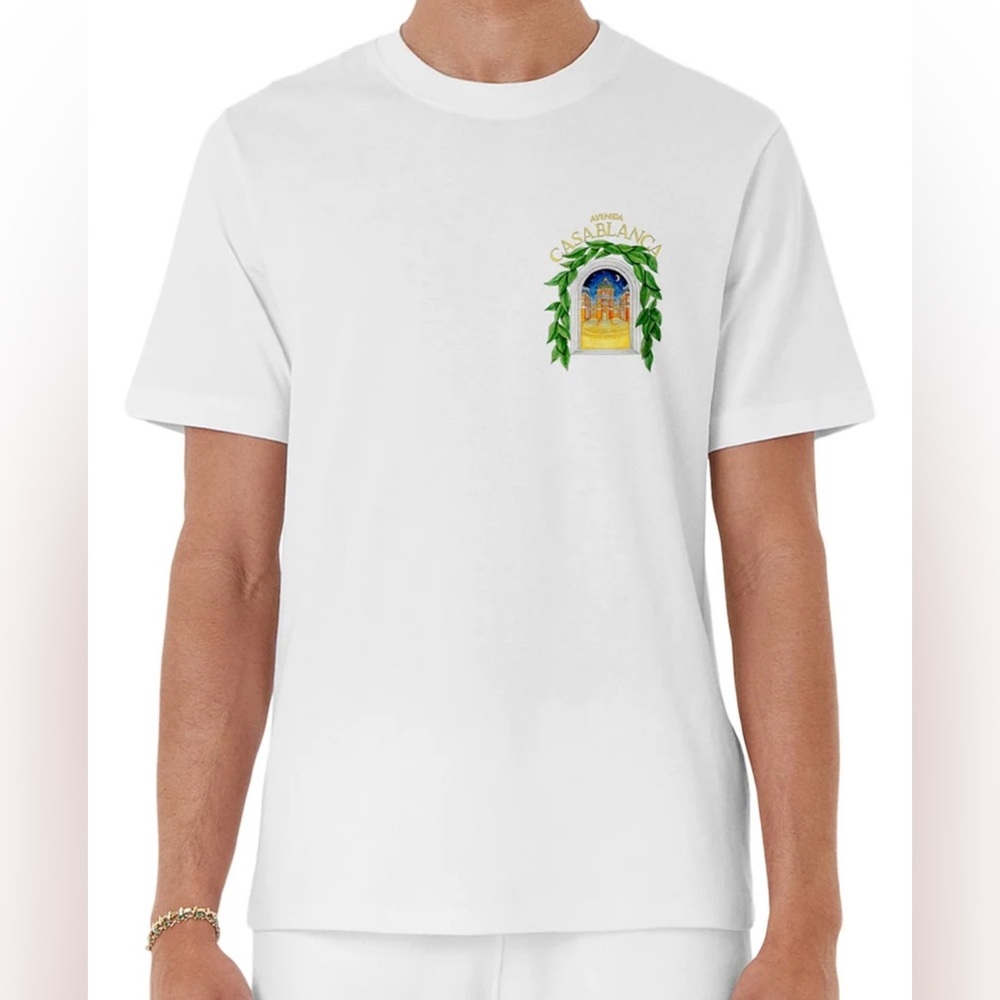 Mens Casablanca Avenida T-Shirt